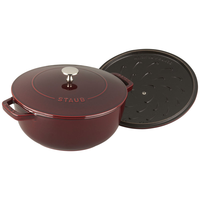 Cast Iron 3.8-qt Essential French Oven, Grenadine