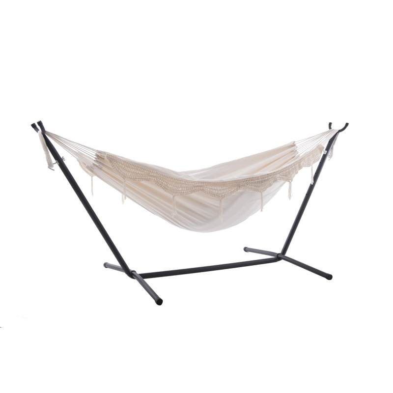 Emmaline Double Hammock with Stand, Natural