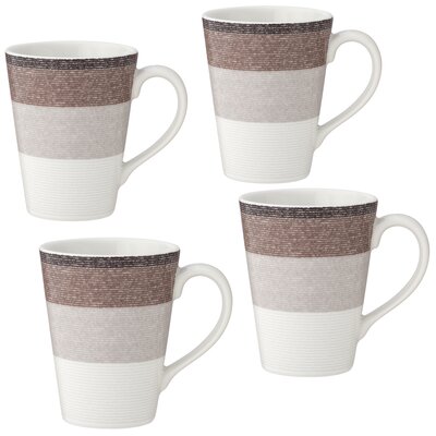 Noritake Colorscapes Layers Mugs, 12 OZ -  G018-484D