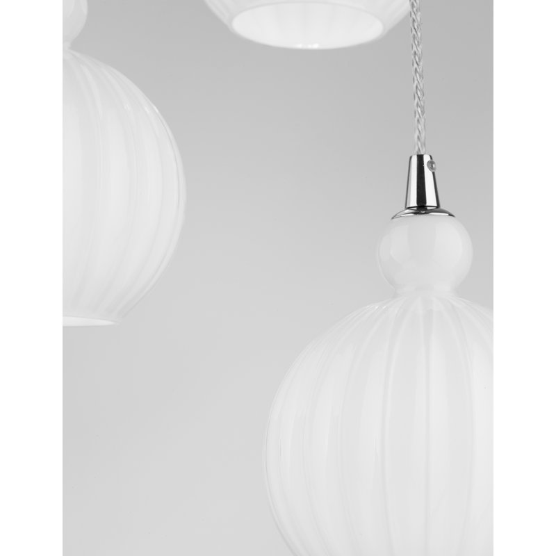3 - Light Chrome Cluster Pendant