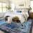 Machine Washable Rug with Rubber Backing for Living Room Modern Non-Slip Dining Room Rug Easy-Cleaning Geometric Floor Carpet for Bedroom Hallway Kitchen Office Playroom-1598784844