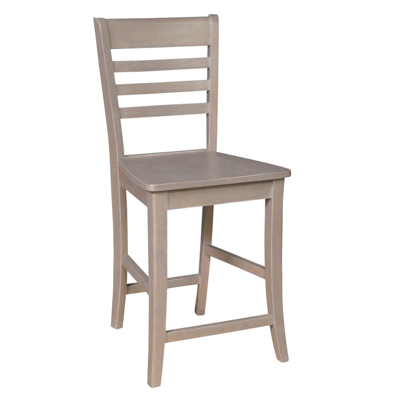 Roma Solid Wood Counter Stool