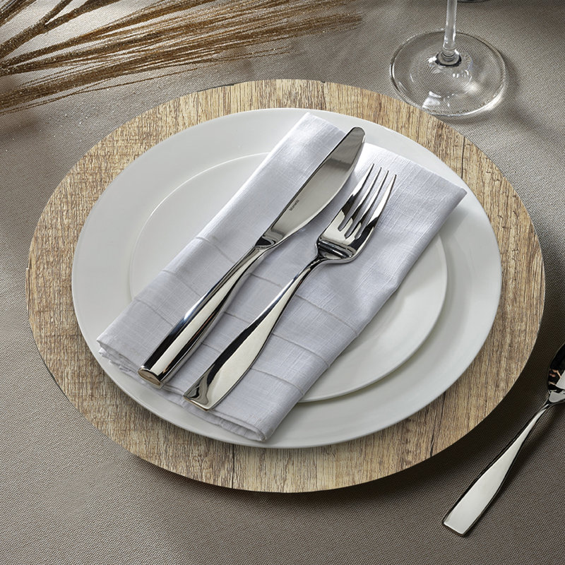 Plat de service 13 po, Frêne