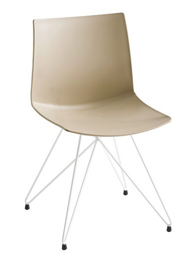 Chaise d'invité à base de fusée Kanvas, Sable