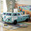 Lit simple Bobby Retro Bus avec lumières DEL