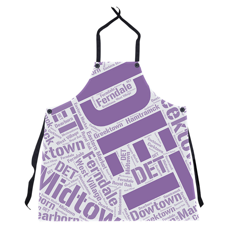 Tablier de district de Barhood, San Diego, Mauve