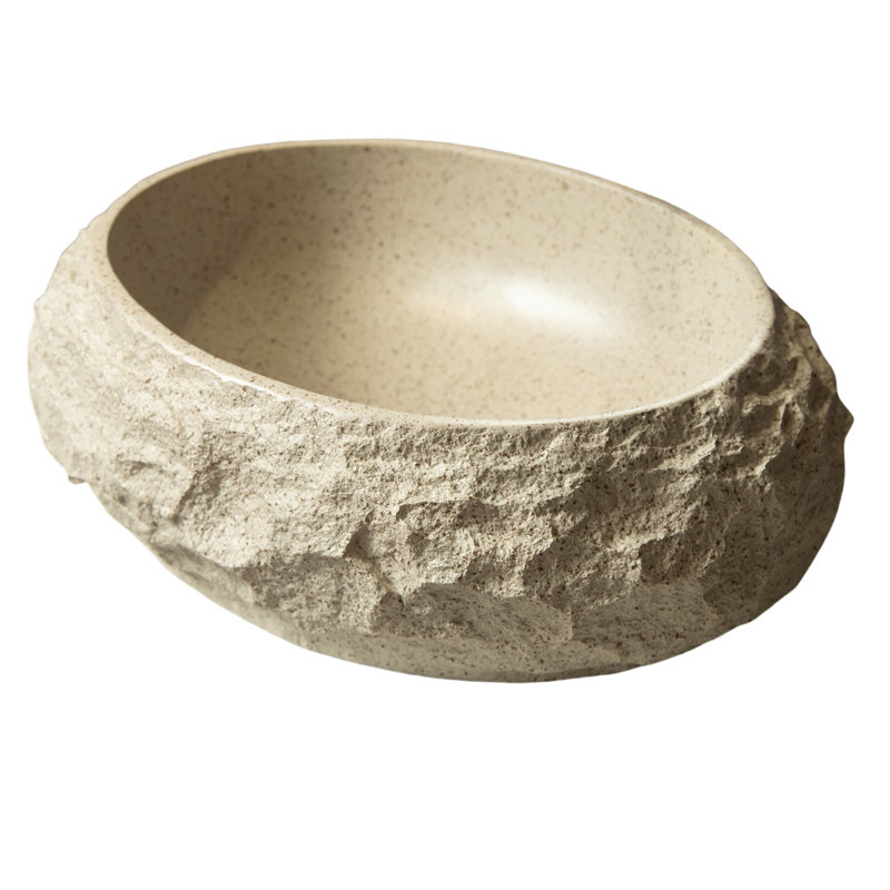 Luna 18'' Bathroom Sink, Beige