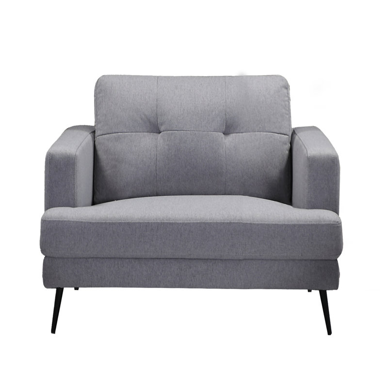 Fauteuil capitonné l 33,5 po Sely