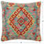 Oreiller tissé à la main Southwestern Turkish Roydd Kilim