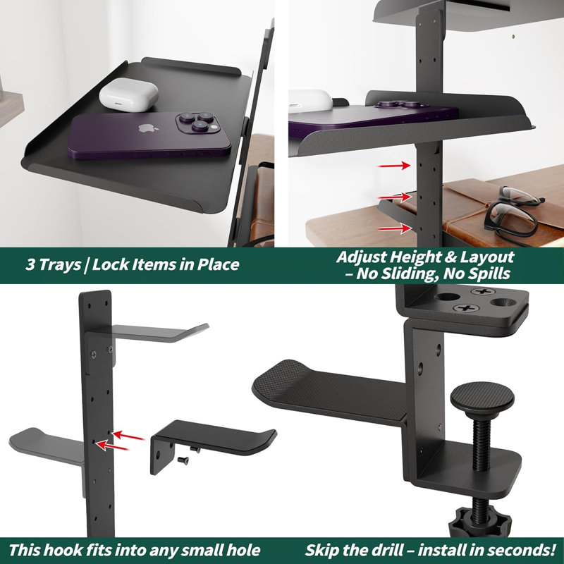 Steel Desk Organiser
