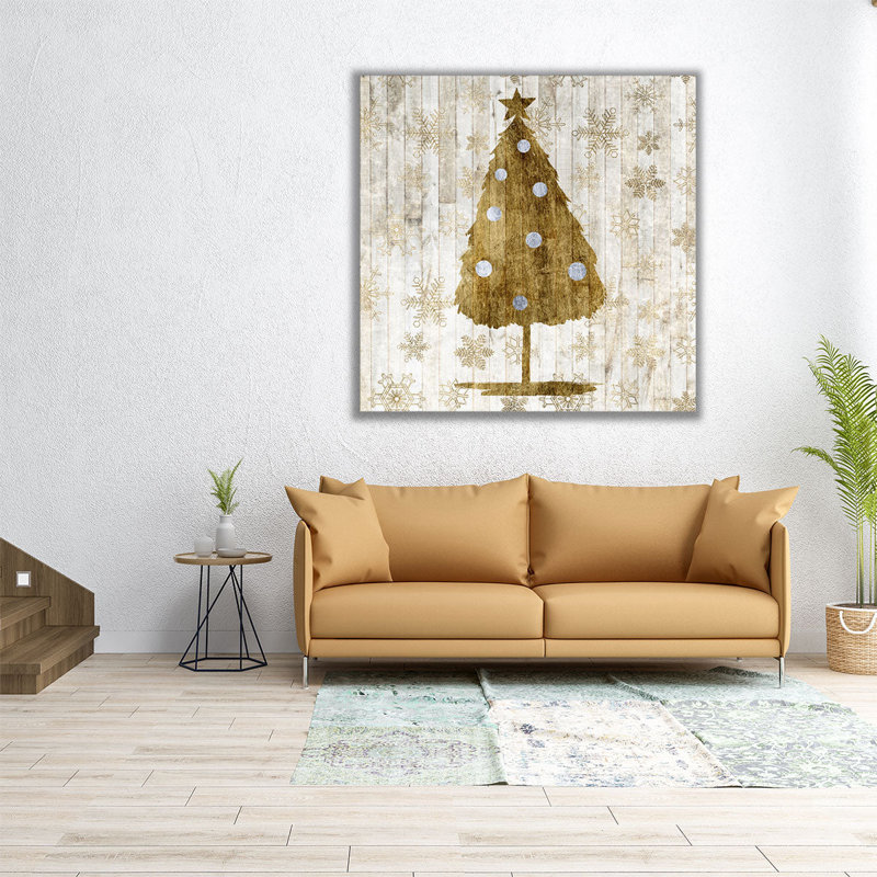 Soph sophistiqué de Noël I - reproduction d'art sur toile, H 16 po x l 16 po