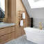 Cloud 62" x 29.875" Freestanding Soaking Solid Surface Bathtub with Wetmar Bio-70767157-110843007