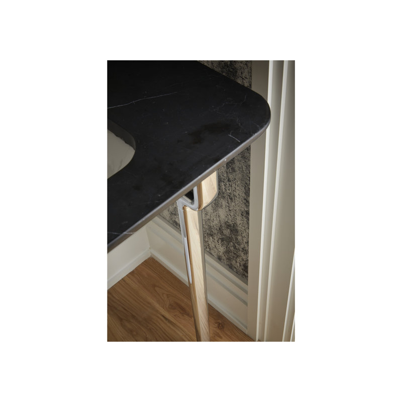 Per Se® Console Leg, Chrome