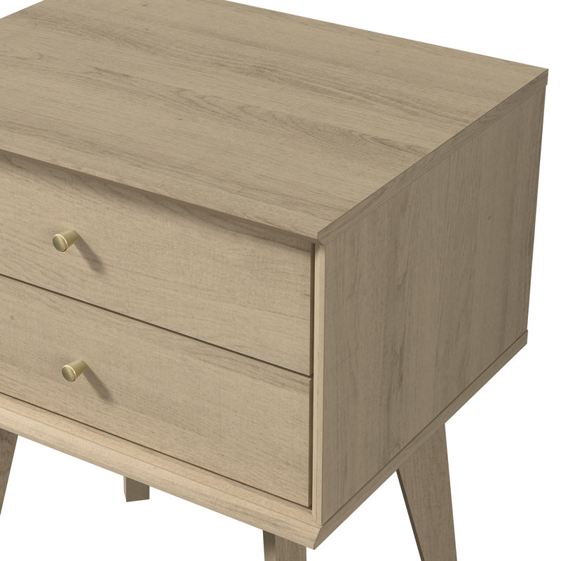 Allyannah Mid Century Modern 4 Piece Bedroom Set