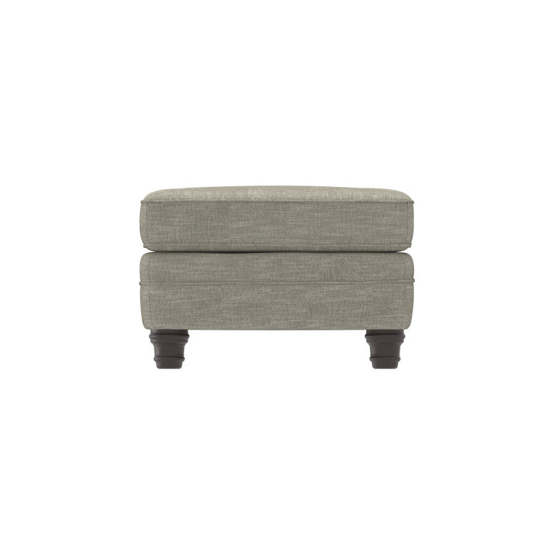 Tarleton 52" Rectangle Standard Ottoman, Blanca, Cream Boucle 1146-002