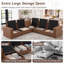 Carrigan Upholstered Sectional with Ottoman-948778596-948725182