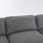 Modular Sectional Sofa With Movable Ottoman-1155593605