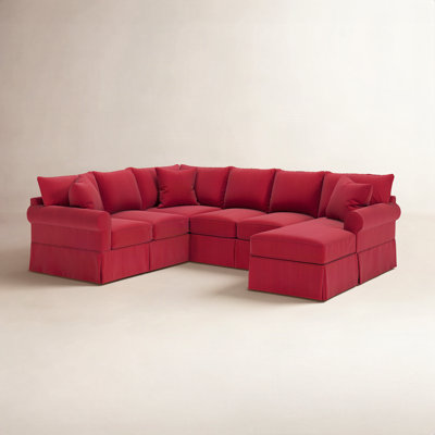 Amari Slipcovered U-Sectional