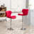 Laronzo Swivel Upholstered Adjustable Height Counter Stool with Metal Frame-1624699355