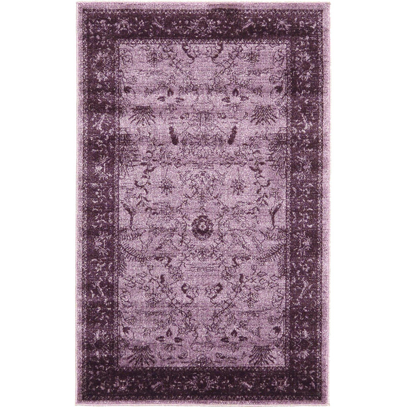 Godina Floral Indoor Rug, Rectangle 3'3" x 5'3"
