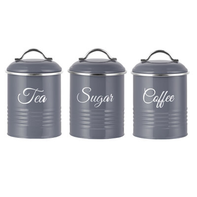 Metal Jar - Set of 3