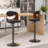 Bar Stools Set Of 2 Adjustable Barstool Faux Leather Counter Height Stool Kitchen 360 Swivel Bar Chair With Back Metal Steel Base Chair-414219962