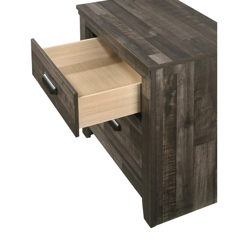 Eschol 4-1_Chelsey Platform Bedroom Set, Brown, Full