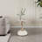 Fiontan Luxury Design Iron End Table, Minimalist Round Side Table For Small Space-854657989