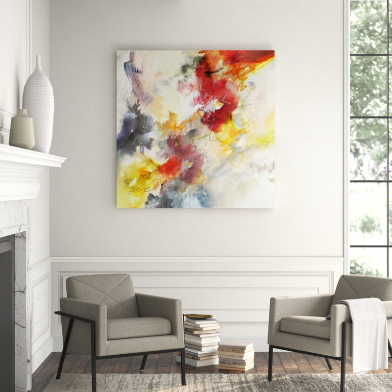 Shall We Dance Print by Guseul Park, 54" H x 54" W x 1.5" D