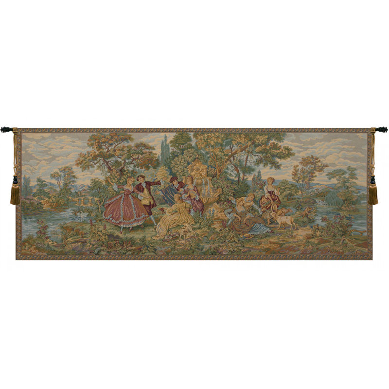 Italian Loom Woven Cotton Blend Wall Hanging