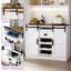 Garde-manger 72 "avec tablette pour micro-ondes