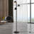 Adjustable 71-inch Black Plug in Floor Lamp With 3 Lights For Study, Living Room, Bedroom