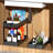 Slim Rolling Storage Cart, 3 Tier Storage Organizer Utility Cart Mobile Shelving Unit-393577963-393577972