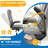 Marama Ergonomic Leather Office Chair with Flip-Up Armrests-544200754