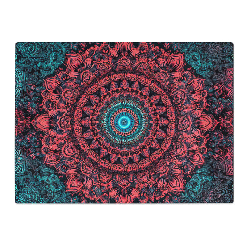 Indian Mandala Vol.2  Glass Chopping Board