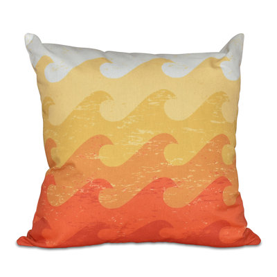 Surf, Sand, & Sea Deep Sea Square Pillow Cover & Insert