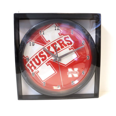 12" Black Clock