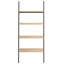Castorland 150.5cm H x 64cm W Manufactured Wood;Steel Ladder Bookcase-179510911