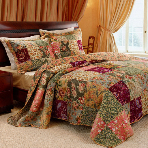 Antique Cotton Bedspread Set