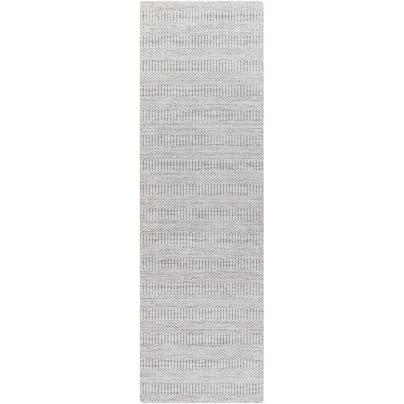 Area Rug in Gray, Runner 2'6" x 8'