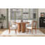 Ensemble de table de salle à manger 5 pièces Minimalist Farmhouse-968020344