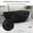 CASAINC 63" Solid Surface Freestanding Soaking Bathtub With Marble Look-122588470