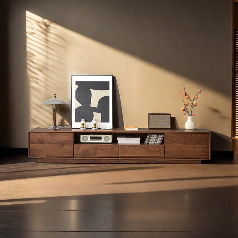 Meuble télé avec rangement ouvert
