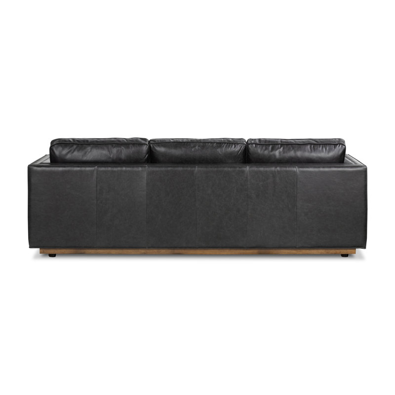 Kiera Sofa, Sonoma Black Top Grain Leather