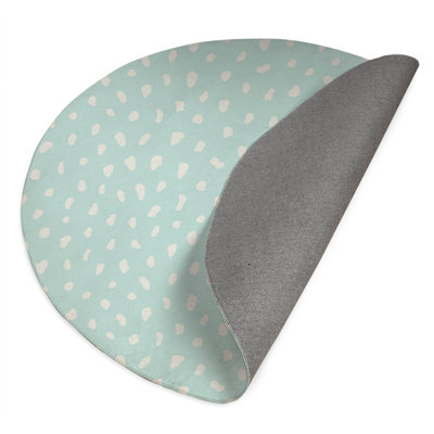 Paint Drop Non-Slip Outdoor Rug