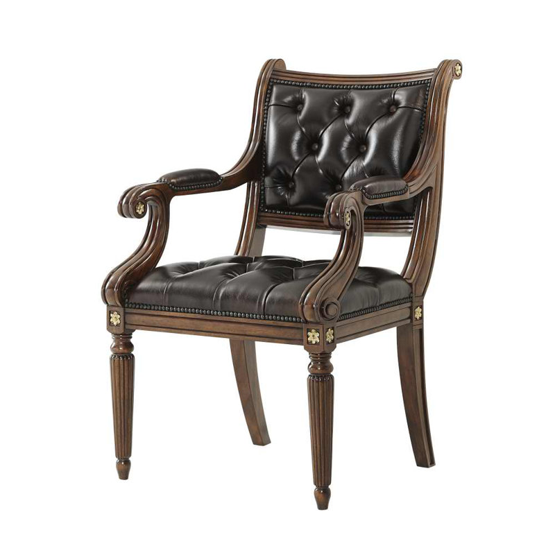 Essential Leather Arm Chair