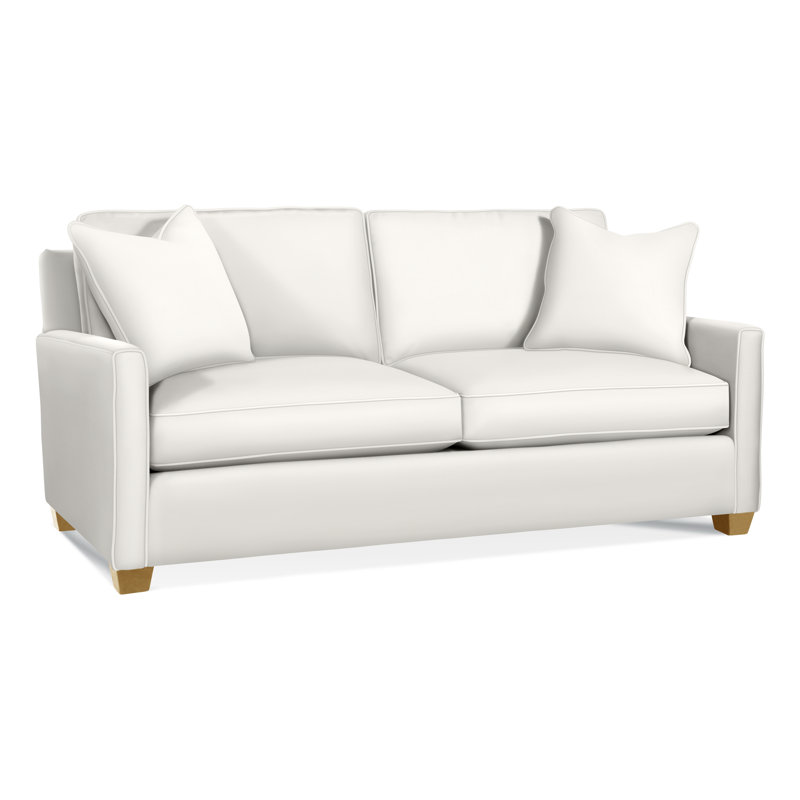 Nicklaus Upholstered 77'' Sofa, Air Dream Mattress, Honey, Elite Ivory; 0321-91