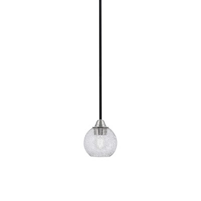 Paramount Stem Hung Pendant Shown With 5.75" Bubble Glass