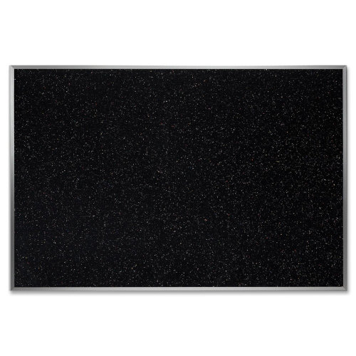 Ghent Rubber Wall Metal Bulletin Board, 4' x 6'