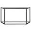 Glass Top Console Table-92625225-92622917